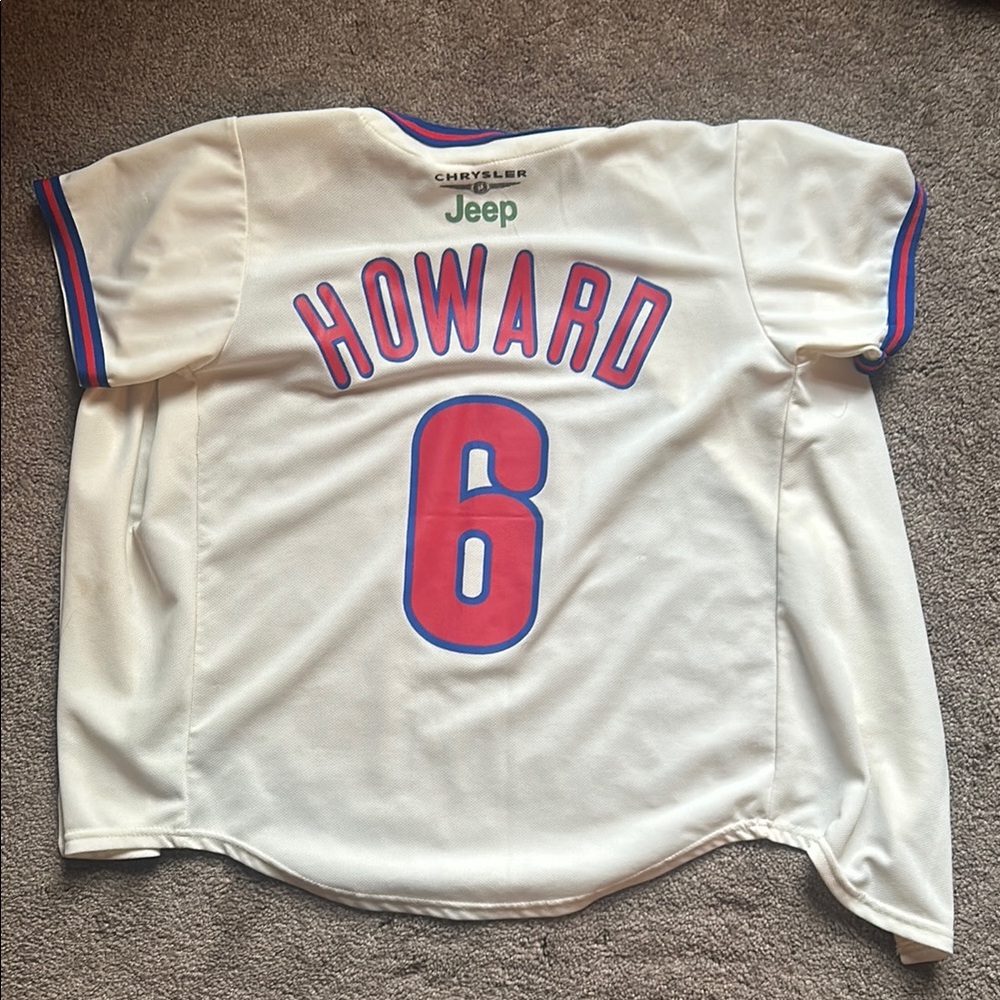 Jeep Howard Baseball Jersey